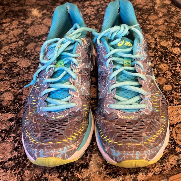 ASICS ladies dynamic duo Max fluid fit flight foam running shoe size 10 - Picture 3 of 16